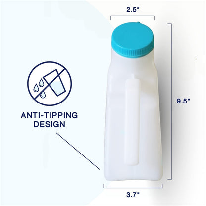 MedVance 1000ml Premium Urinals for Men, 3 Pack