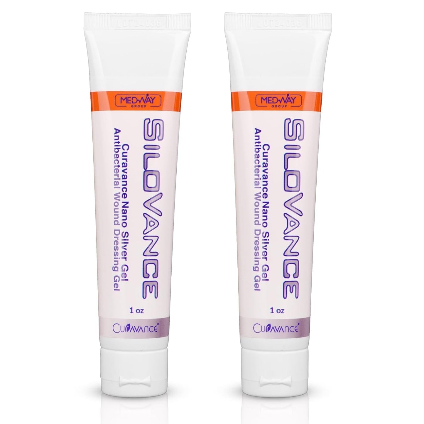 CuraVance SiloVance Nano Silver gel 1oz- 2 Pack